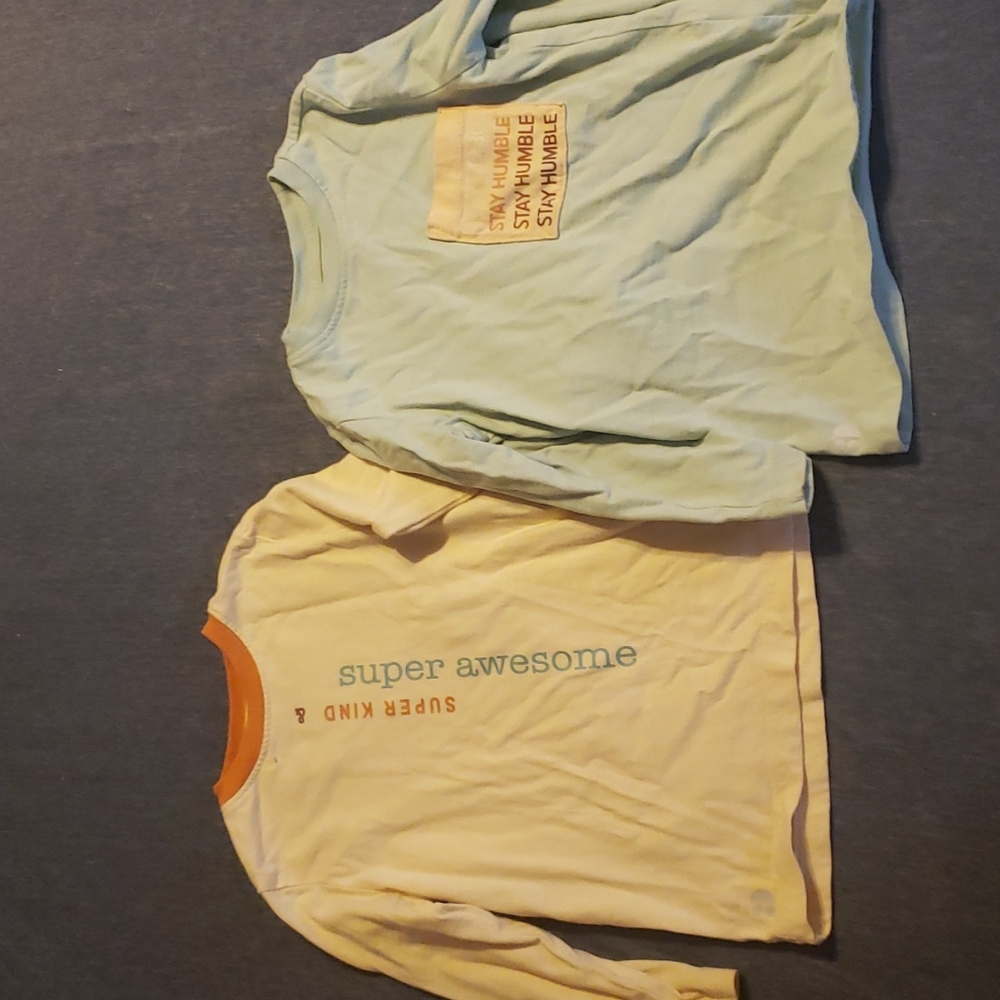Two DDS long sleeve shirts